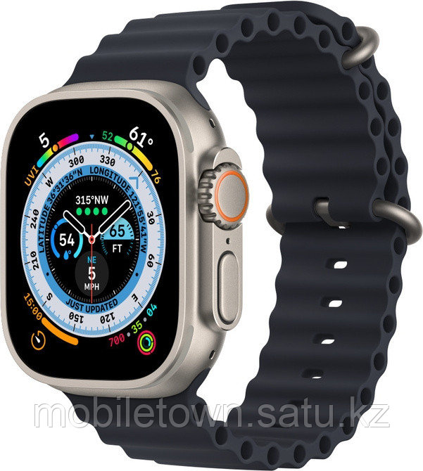 Смарт-часы Apple Watch Ultra M/L Ocean серый-синий - фото 1 - id-p110002992