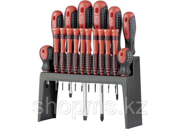 Набор отверток Fusion на подвесной полке 18 шт., CrV//Matrix 11452, фото 1