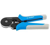 Кримпер для изолированных и неизолированных втулочных наконечников, с 4-хсторонней матрицей Зубр "ЭКСПЕРТ" "ЕВ