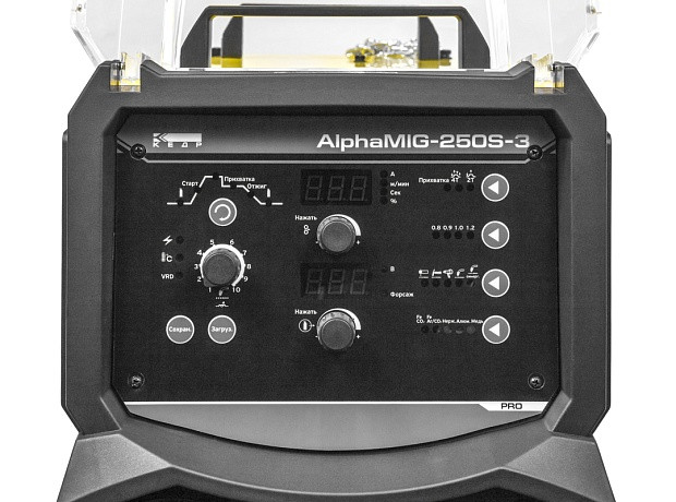 Полуавтомат КЕДР AlphaMIG-250S-3 (30-250А, 380В) - фото 5 - id-p110011000