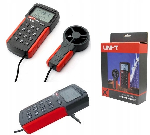 UNI-T UT362 Анемометр В РЕЕСТРЕ СИ РК (температура, обьем воздуха и USB интерфейс) - фото 4 - id-p110012678