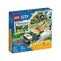 Конструктор LEGO City Missions Миссии спасения диких животных 60353