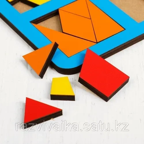 Сложи квадрат 3 (рамки и вкладыши, стандарт) на 6-7 лет - фото 2 - id-p3320903