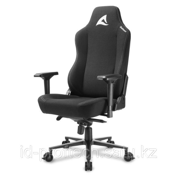 Игровое кресло Sharkoon Skiller SGS40 Fabric Black Ткань, Газлифт 4, подлокотник 4D - фото 1 - id-p110013557