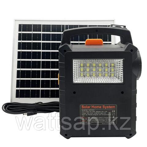Солнечная электростанция Yobolife LM-3612, 4 LED лампы, Bluetooth радио - фото 1 - id-p110013982