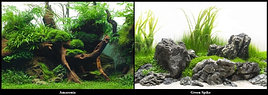 SeaView GREENSPIKE / AMAZONIA (45.7 см) Фон задний для аквариума