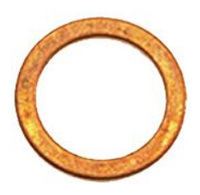 Плоский уплотнитель медь ø 14x10x1 mm 401-234-000 Cimbali