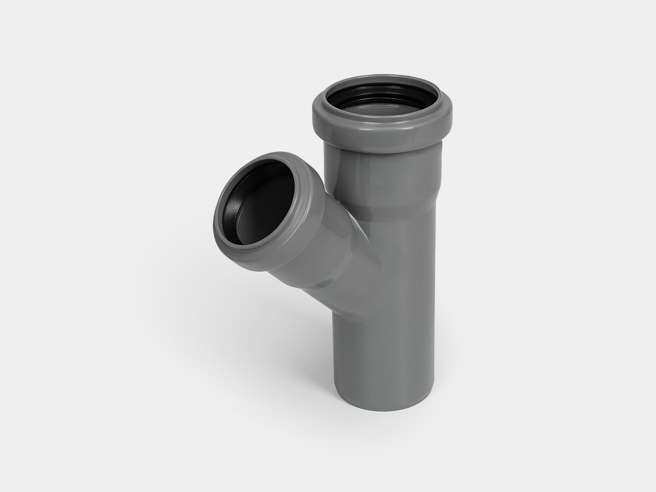 Тройник канализационный 50х40/45гр ПП, фото 1