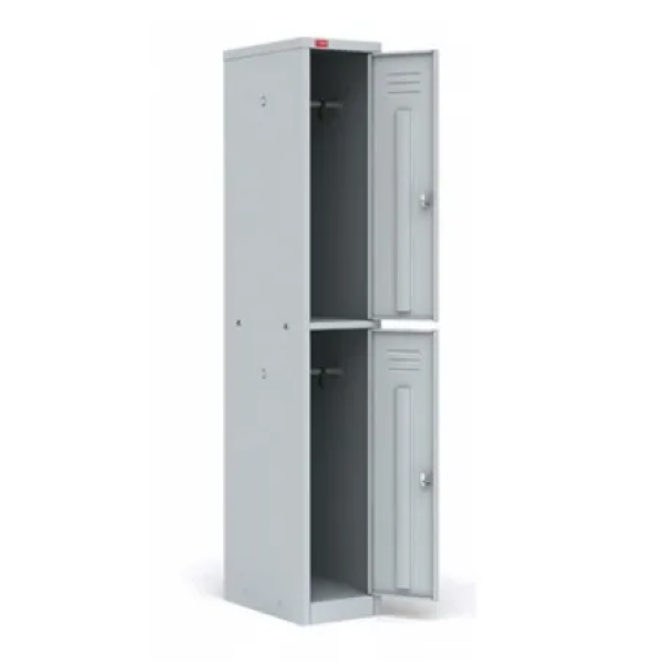 Односекционный металлический шкаф для одежды ШРМ-12, 2 отделения - фото 2 - id-p110017380