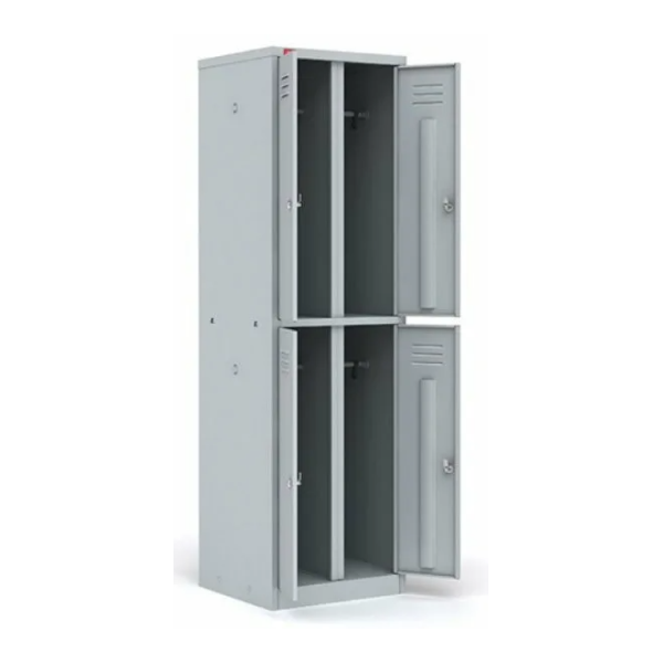 Четырехсекционный металлический шкаф для одежды ШРМ-24 - фото 2 - id-p110017384