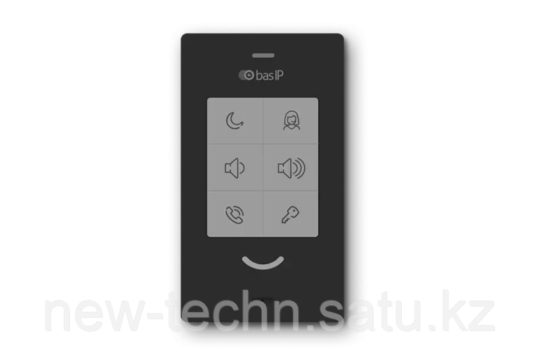АБОНЕНТСКОЕ IP АУДИО УСТРОЙСТВО BasIP SP-03F BLACK / WHITE