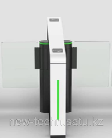 Zento ZT-927B Тумбовый турникет с распашными створками (2 полосы движения)