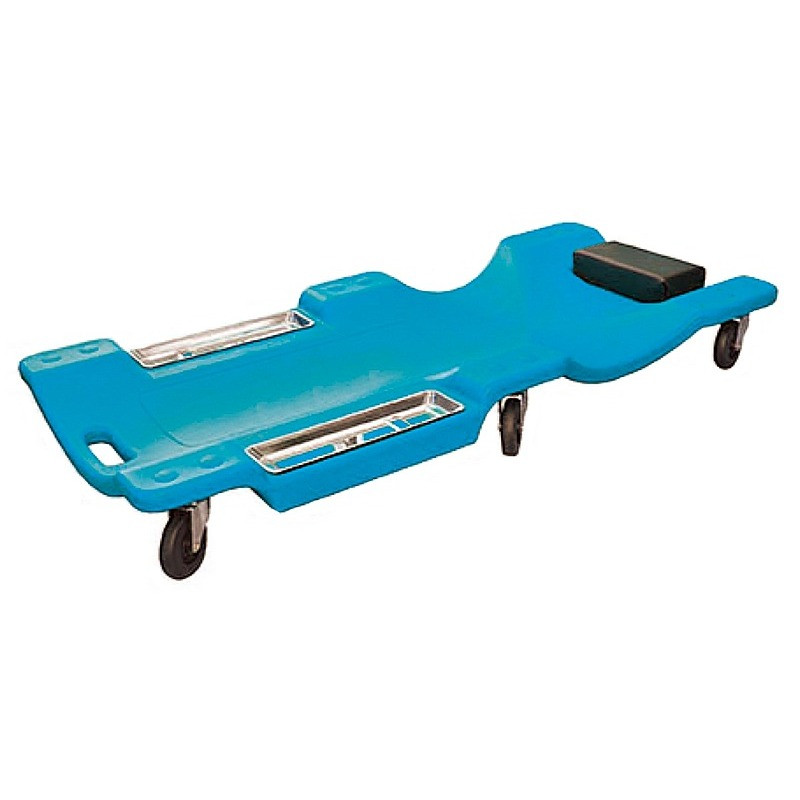 Лежак подкатной на 6 колесах пластмассовый SILLAN TL-8602