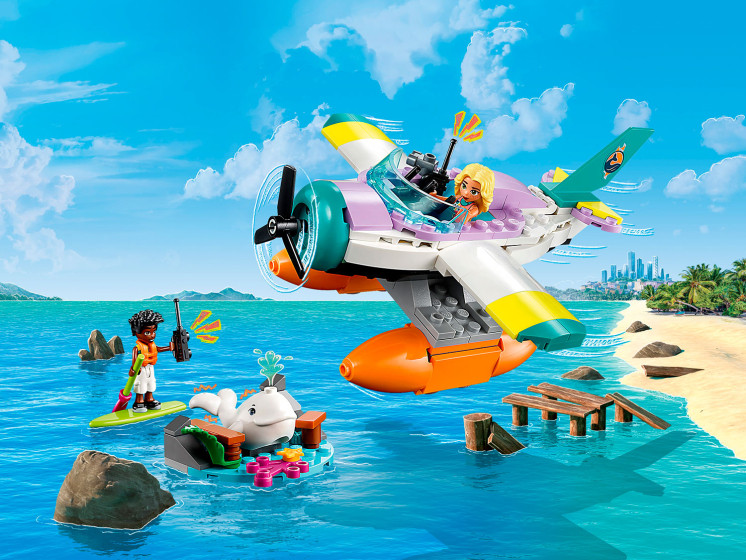 LEGO Friends  41752 Морской спасательный самолет, конструктор ЛЕГО
