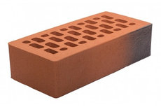 Кирпич одинарный декоративный "Бавария Люкс" с рельефной поверхностью для баварской кладки М200. Россия.