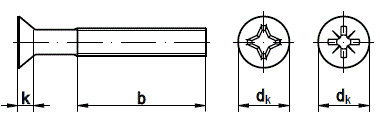 3х8 Қарсы бұранда DIN965 оц - фото 3 - id-p110036392