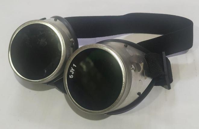 Очки защитные 5 DIN ЗН-56-Г металл (в уп.-6 шт.)_KRASS SOLUT|, фото 2