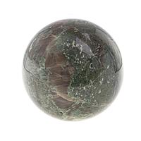 Шар из натурального жадеита 12,5 см / шар декоративный / шар для медитаций / каменный шар / сувенир из камня