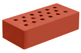 Полнотелый лицевой кирпич М200 Россия