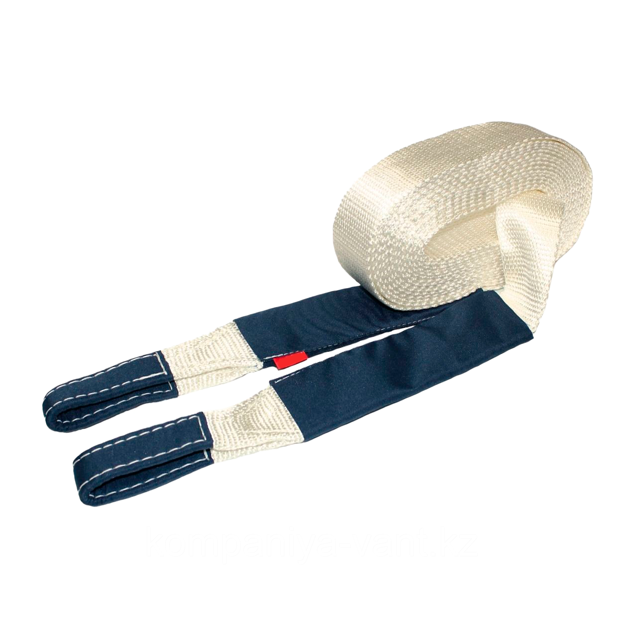 Трос буксировочный динамический двухслойный 6т 8м