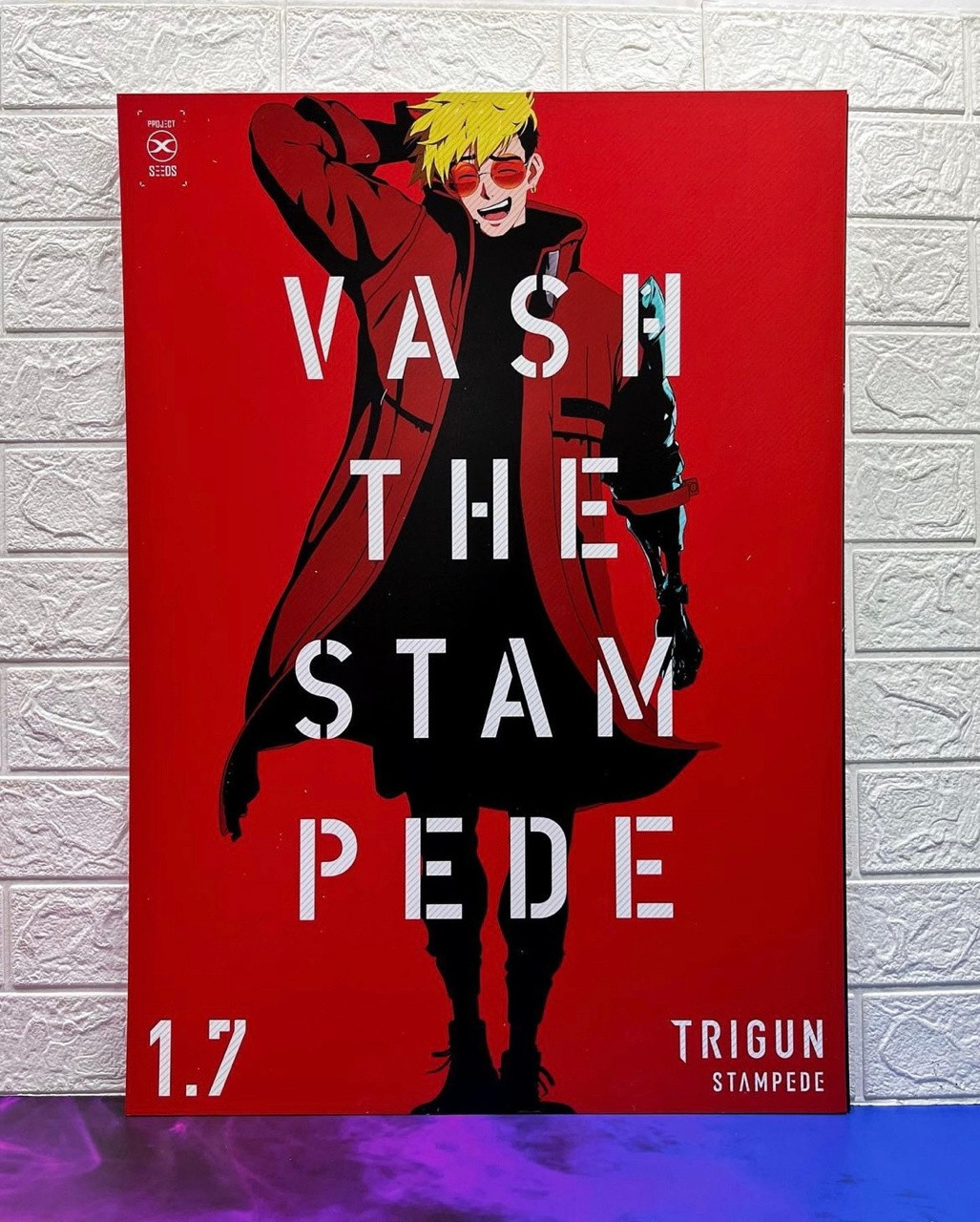 Постер Триган: Ураган - Trigun Stampede (2023) 5мм