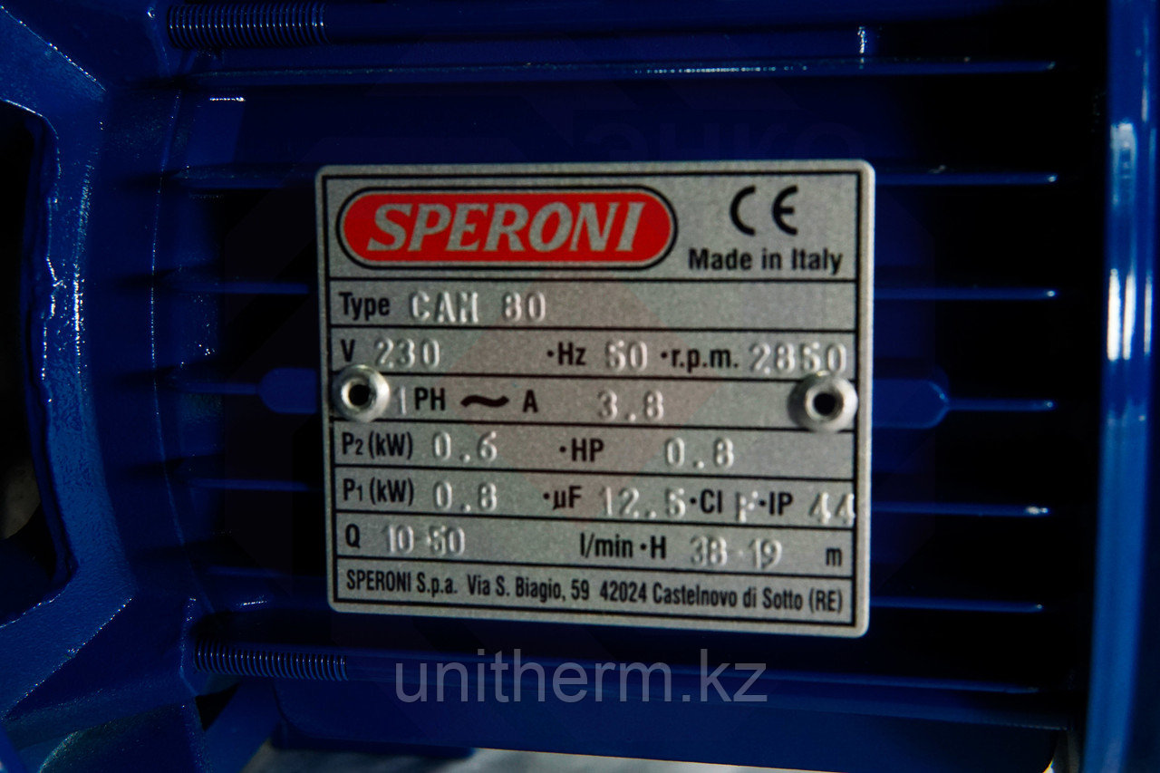 Насос повысительный SPERONI CAM 80 - фото 3 - id-p110046189