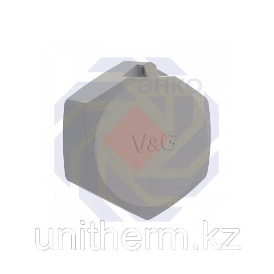 Заглушка резьбовая латунная V&G VALOGIN ВР 1/2" - фото 1 - id-p110048826