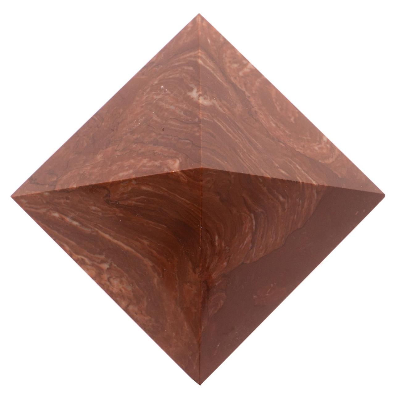 Пирамида из камня лемезит 8х8х5,1 см 126262 - фото 3 - id-p109957218