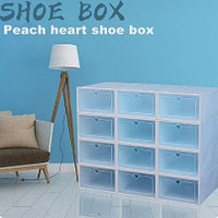 Обувной шкаф Прозрачный пылезащитный органайзер для обуви Выдвижной ящик Коробка для обуви Водонепроницаемая к