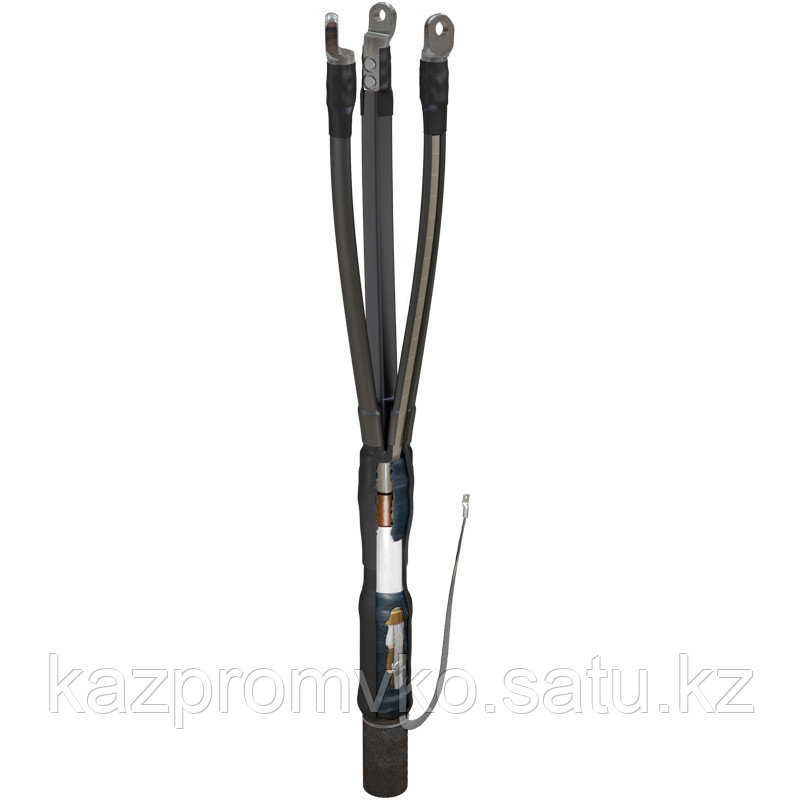 Концевая кабельная Муфта 3 КВТп-10 (25-50) c наконечниками (комбинированный комплект заземления) ЗЭТАРУС - фото 1 - id-p110049773