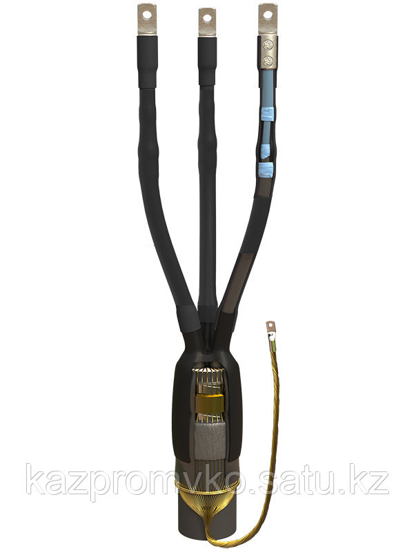 Концевая кабельная Муфта 3 РКВТпб-10 (35-50) ЭПР нг-Ls с наконечниками ЗЭТАРУС - фото 1 - id-p110049833