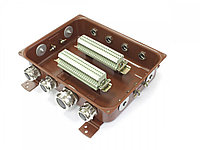 Коробка монтажная КМ 65-40 УХЛ1,5 латунный ввод IP65 ГОФРОМАТИК (ЗЭТАРУС)