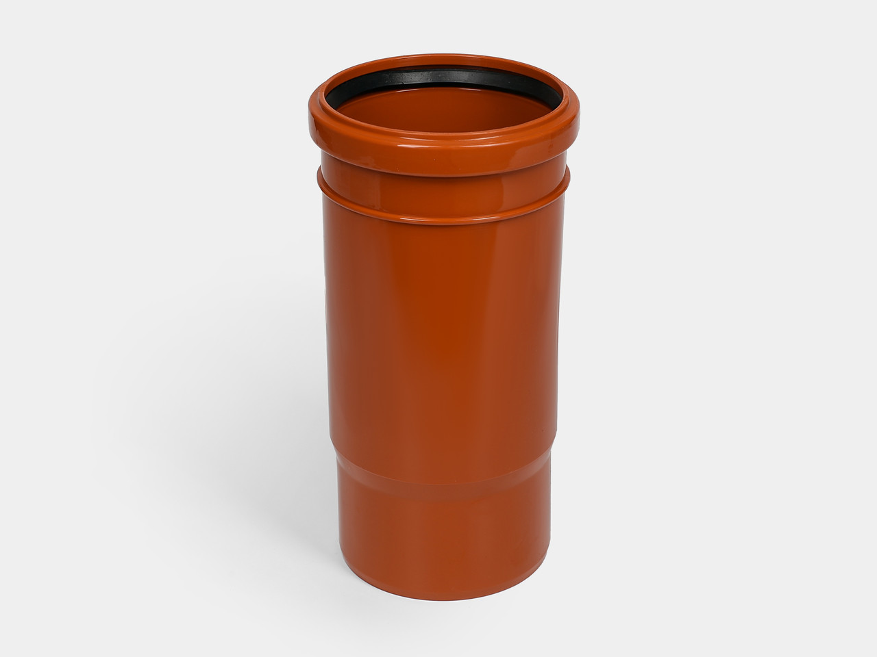 Патрубок компенсационный канализационный 110 оранжевый ПП, фото 1