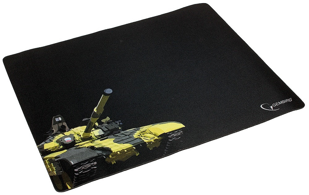 Gembird Коврик для мыши Gembird MP-GAME13, рисунок "танк" размеры 437*350*3мм, ткань+резина - фото 1 - id-p110031119