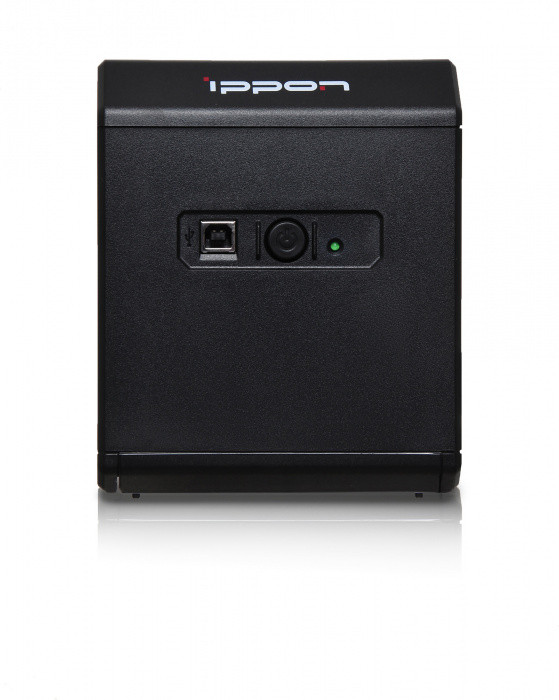 ippon ИБП Ippon Back Comfo Pro II 650, 650VA, 360Вт, AVR 165-290В, 8(2)хEURO, управление по USB, без кабеля - фото 1 - id-p110060398
