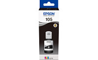 Epson Контейнер с черными пигментными чернилами Epson C13T00Q140 105 EcoTank BK Ink Bottle