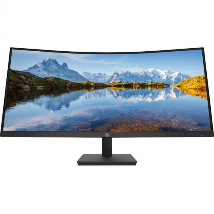 - Монитор HP M34d WQHD Curved|34" VA|21:9|3440x1440/60Гц|250cd/m2|3.5K:1|178/178|5ms|DP|HDMI|Type-C|USB - фото 1 - id-p110060838