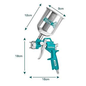Краскораспылитель с верхним бачком TOTAL TAT10401, фото 2