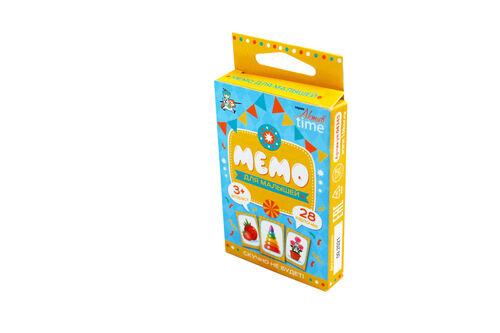 Настольная игра "МЕМО" для малышей. Серия АКТИВ time - фото 1 - id-p110067565