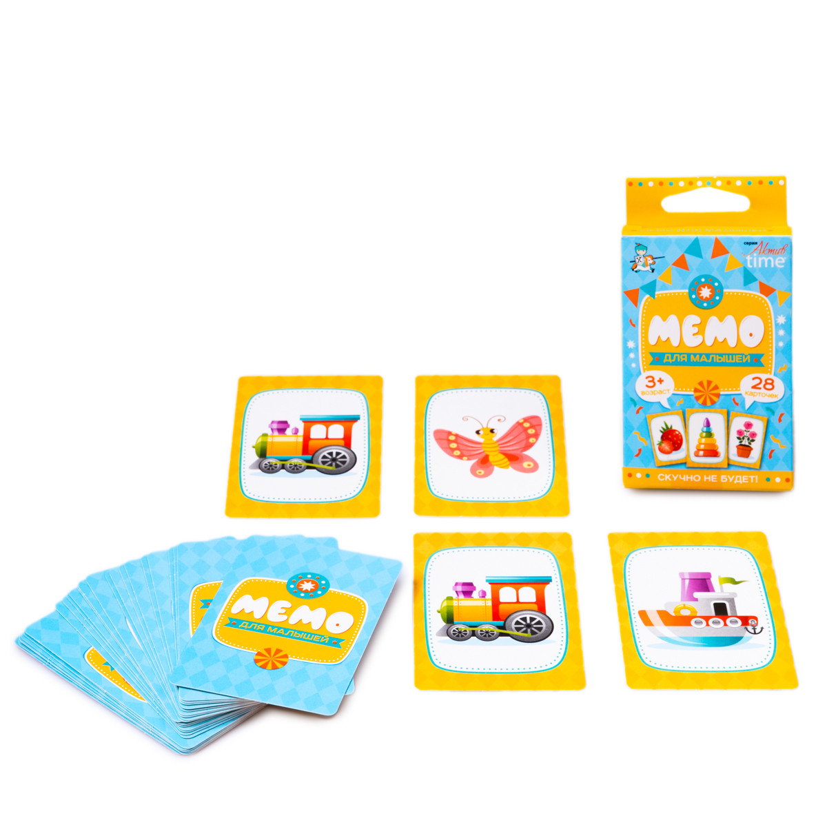 Настольная игра "МЕМО" для малышей. Серия АКТИВ time - фото 6 - id-p110067565