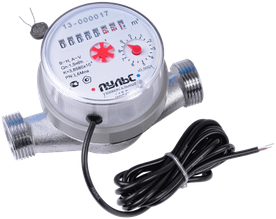 Счетчик воды Пульс-15УИ-110 универсальный с импульсным выходом