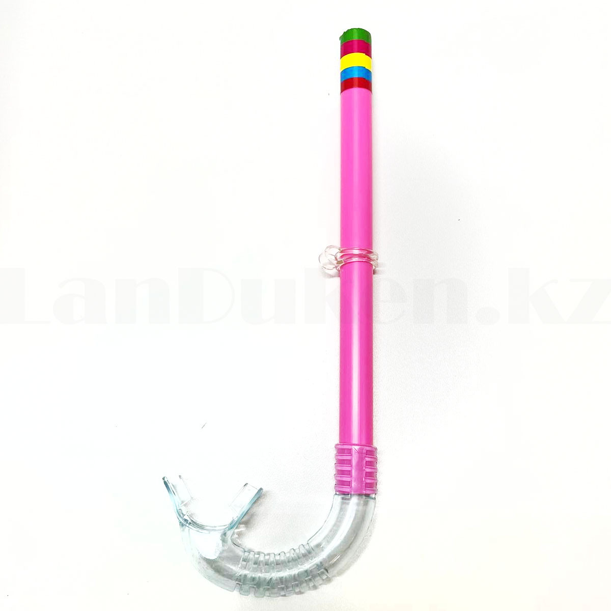 Маска для плавания с трубкой розовая (6-9 лет) - фото 4 - id-p45068545
