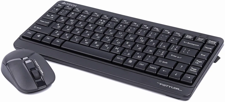 Клавиатура+мышь комплект беспроводной A4Tech Fstyler FG1112