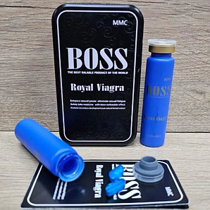 BOSS Royal Виагра королевская - Препарат для повышения потенции (баночка - 10 таблеток)