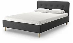 Кровать Дримс темно-серый 140х200 см