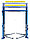 Подъемник 380V 2х стоечный 4,5т с верхней синхронизацией (синий) NORDBERG, фото 3