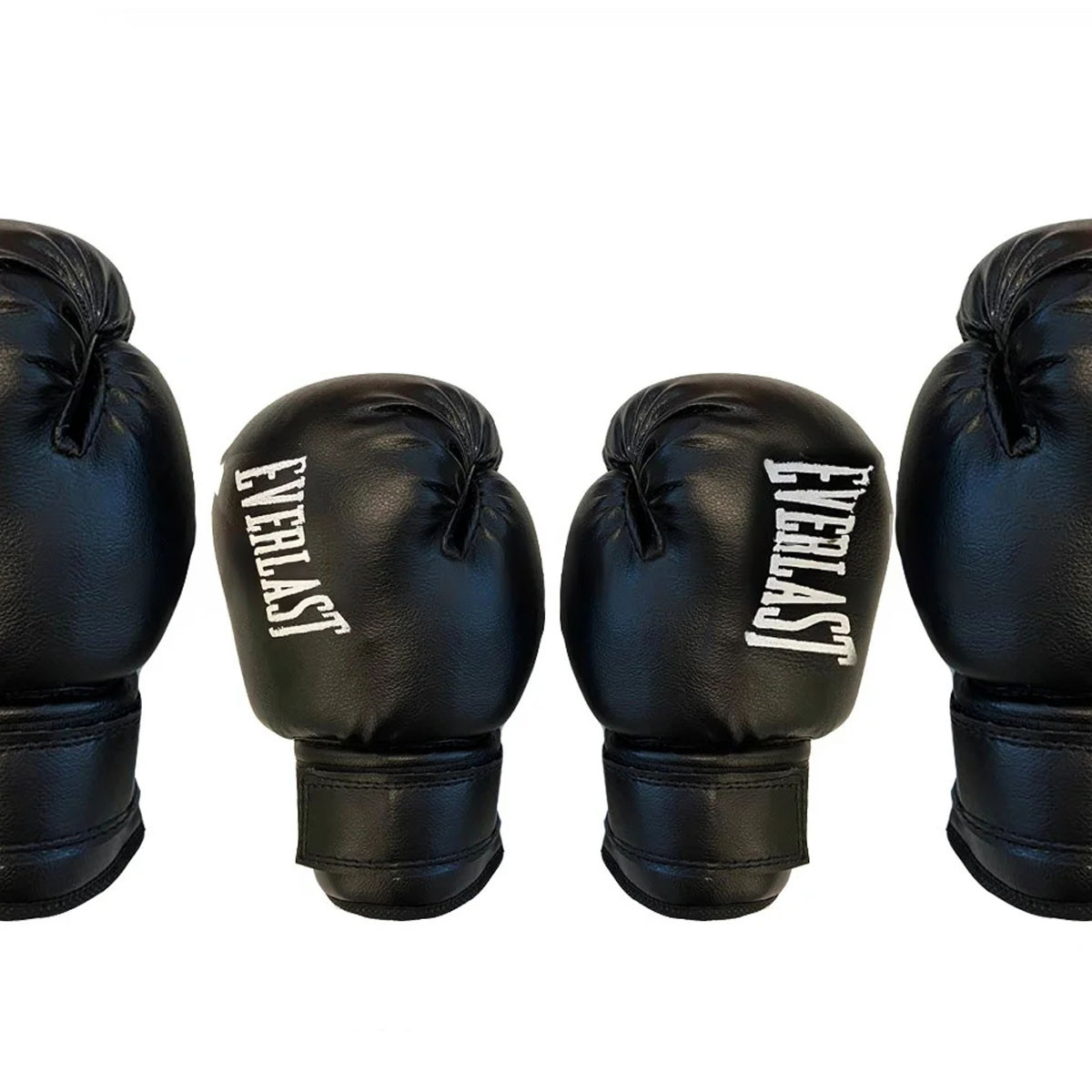 Детские перчатки для бокса Everlast черные OZ-2