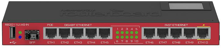 MikroTik RouterBOARD 2011UiAS-IN - фото 1 - id-p110072101