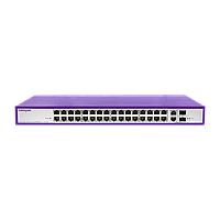 PoE коммутатор стоечный неуправляемый PUS-CC32-450R, 32x10/100BASE-TX 802.3af&at + 2xGb Combo (SFP порт только