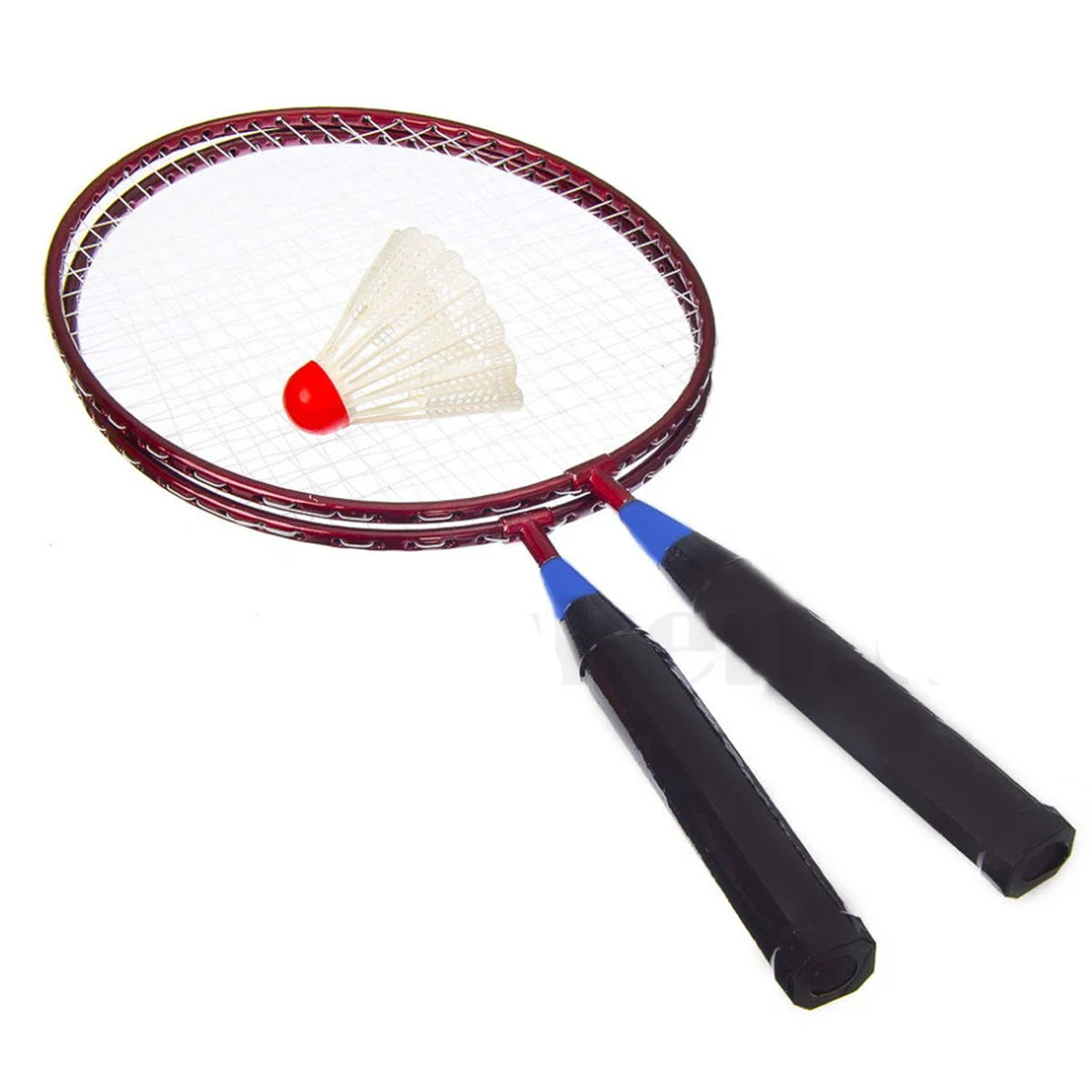 Набор для бадминтона (маленькие ракетки,1 пластиковый волан)